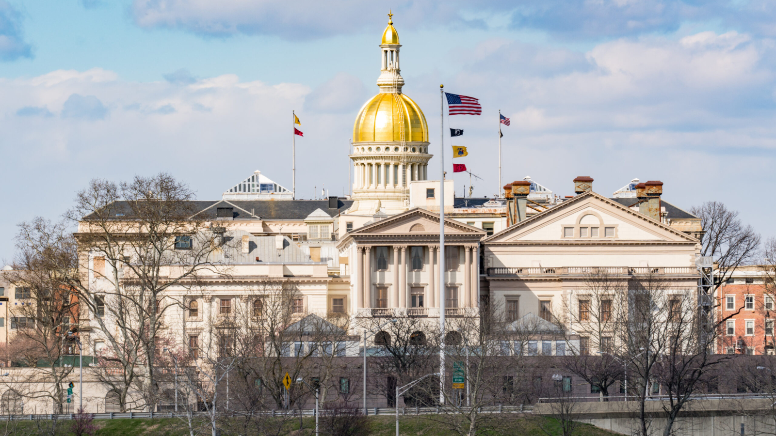New Jersey state capitol building in Trenton