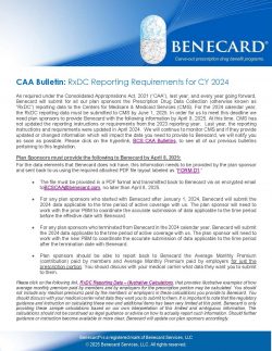 CAA Bulletin - RxDC Reporting Requirements for CY 2024 (Client Version)_Page_1